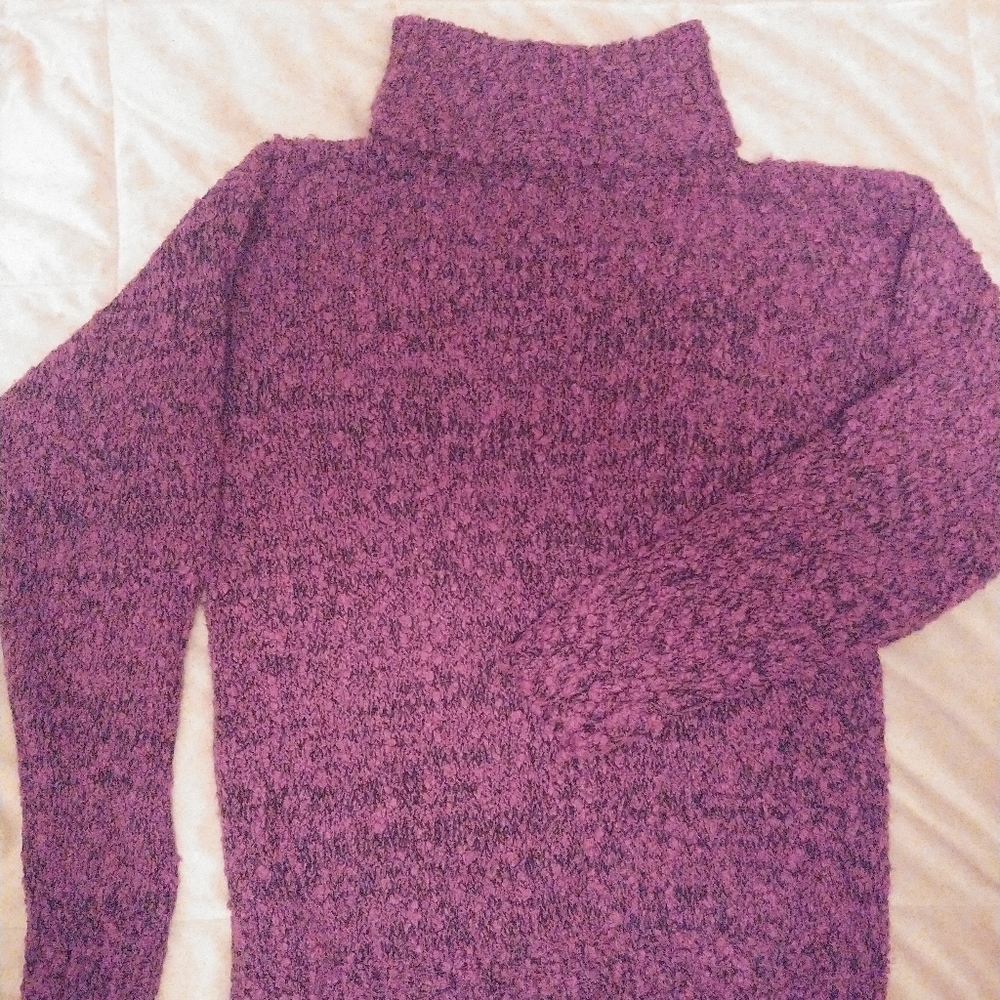 Lady Van Huesen soft turtleneck sweater small